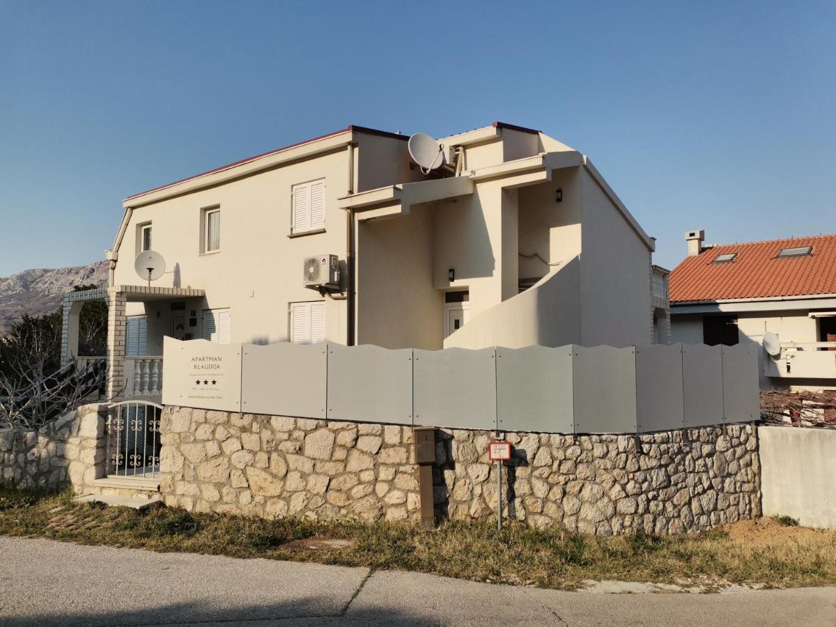 Apartman Klaudija Baška Eksteriør billede